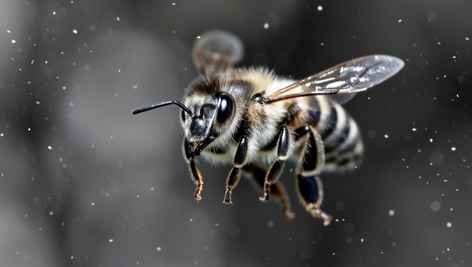 Free Bee In Flight Image - Bee, Flight, Flying | Download at StockCake