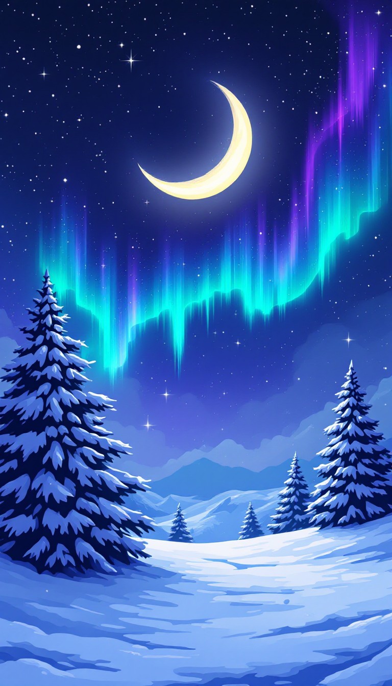 Free Northern Lights Dance Image - Aurora, Borealis, Moon | Download at ...