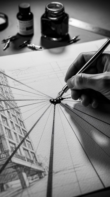 View Line Draw Free Drawing Perspective Lines Image - Drawing, Perspective, Ink ...