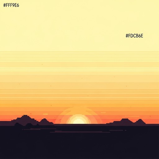 Free Sunrise Pixel Art Image - Sunrise, Sunset, Dawn | Download at ...