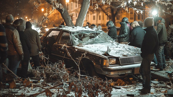 Free Crowded accident scene Image - Crowd, Accident, Car | Download at ...
