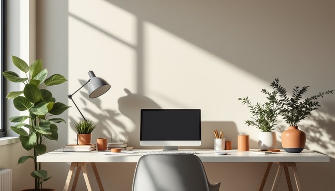 Free Mindful Work Space Image - Workspace, Minimalist, Desk | Download ...