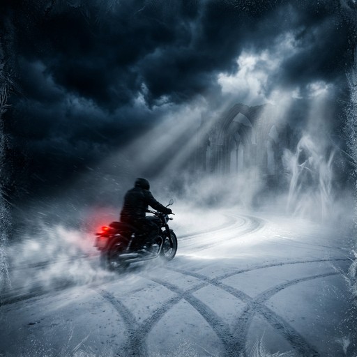 Free Gothic Storm Rider Image - Motorcycle, Rider, Blizzard | Download ...