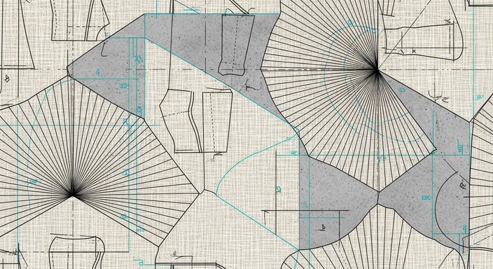 Patterns Process Blueprints Free Blueprint Fashion Pattern Image - Geometric, Pattern, Blueprint ...