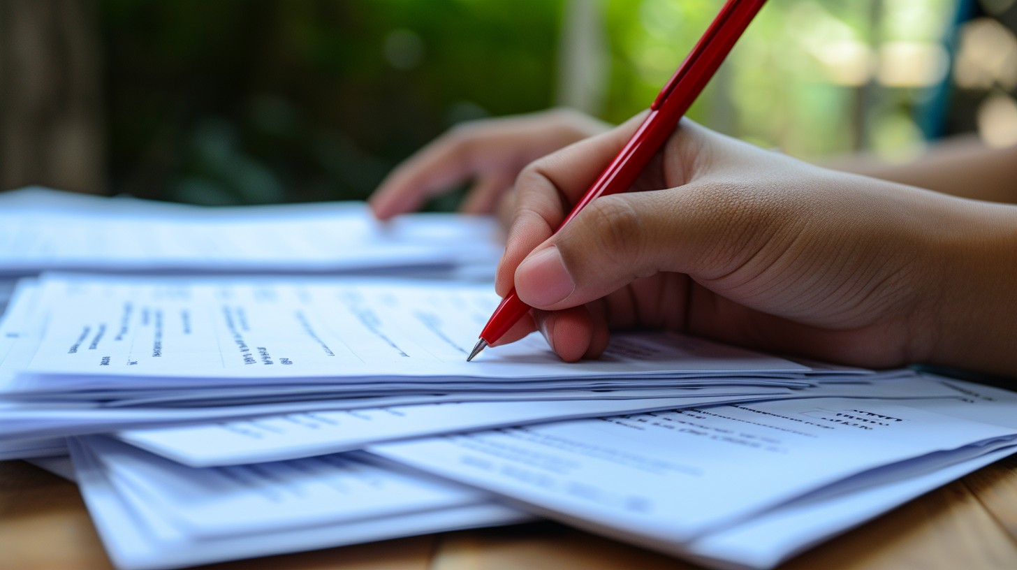 Write All Forms Download Filling Out Forms Image - Paperwork, Forms, Writing | StockCake