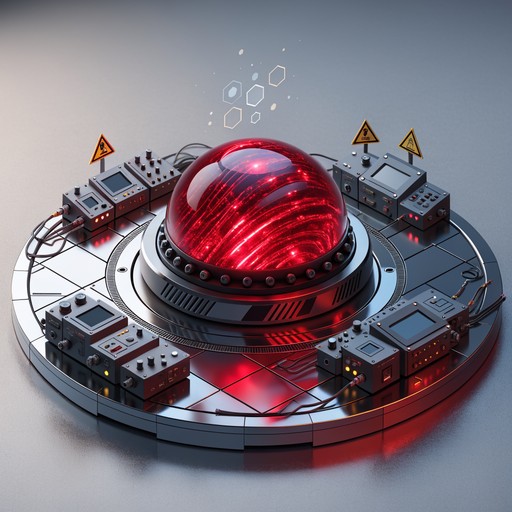 Free Red Launch Button Image - Isometric, 3d, Miniature | Download at ...
