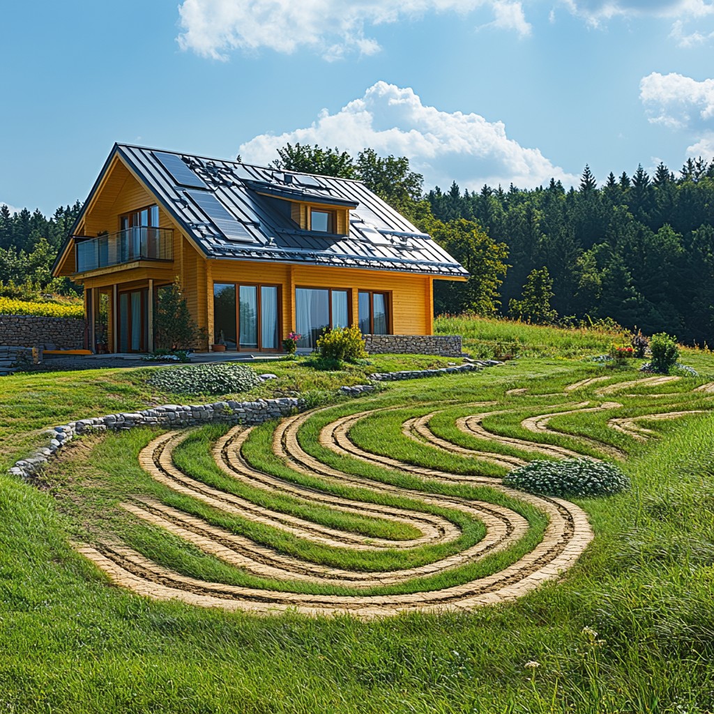 Free Sunny hillside home Image - Solar, Panels, Sustainable | Download ...