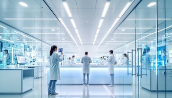 Download Future Laboratory Innovation Image - Laboratory, Futuristic ...