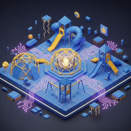 Free Digital Playground Technology Image - Isometric, Playground ...