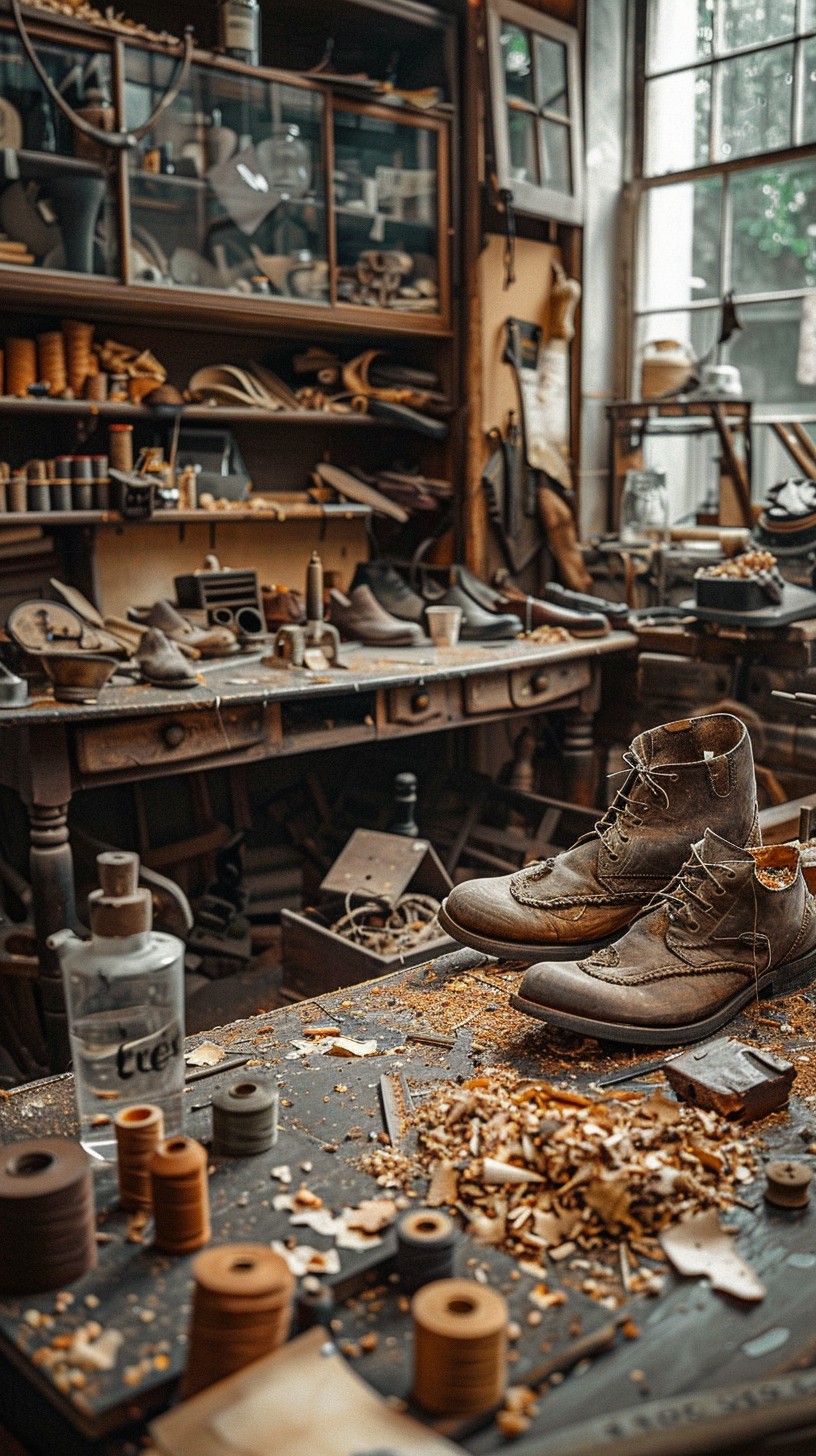 Free Craftsman's Creative Mess Image - Workshop, Craftsmanship, Boots ...