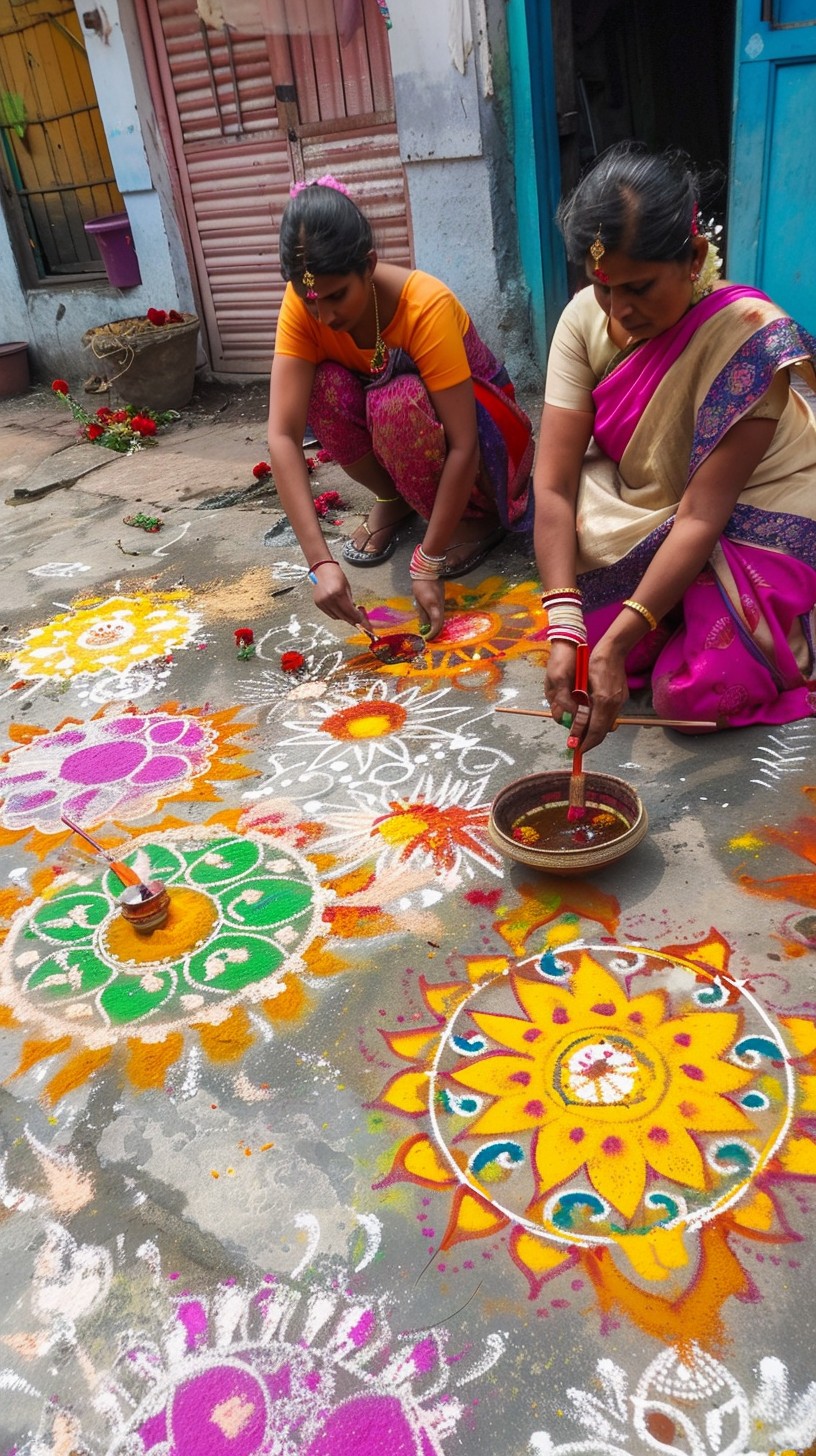 Free Colorful Rangoli Art Image - Art, Culture, Tradition | Download at ...