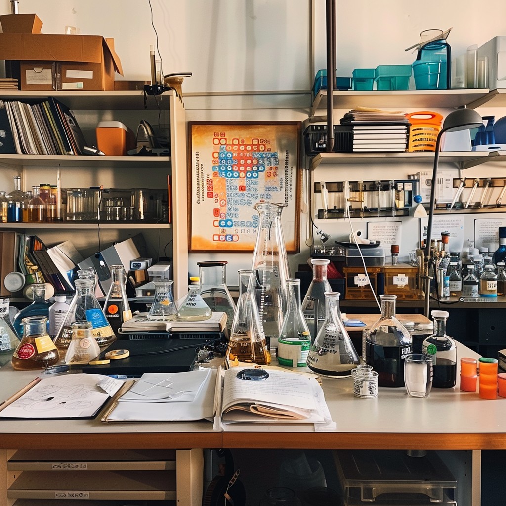 Free Bustling Research Lab Image - Laboratory, Research, Science ...