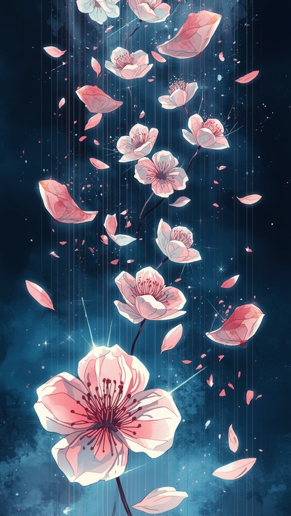 Free Pink Sakura Dreams Image - Pink, Sakura, Anime | Download at StockCake