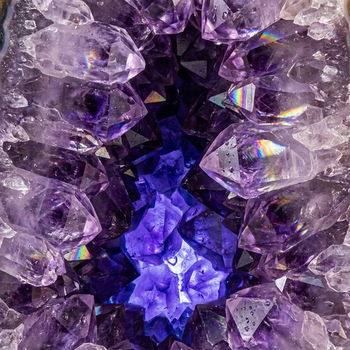 Purple Rocks Chasm Free Purple Crystal Chasm Image - Amethyst, Geode, Crystal | Download ...