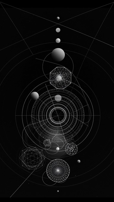 Free Geometric Telescope Design Image - Telescope, Astronomy, Space ...