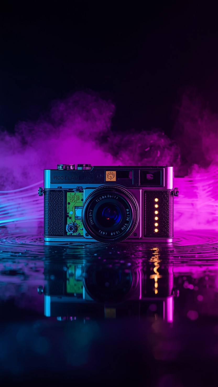 Free Neon Camera Technology Photo - Camera, Cyberpunk, Neon | Download ...