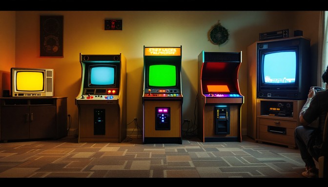 Free Gaming Through Decades Image - Gaming, Vintage, Retro | Download ...