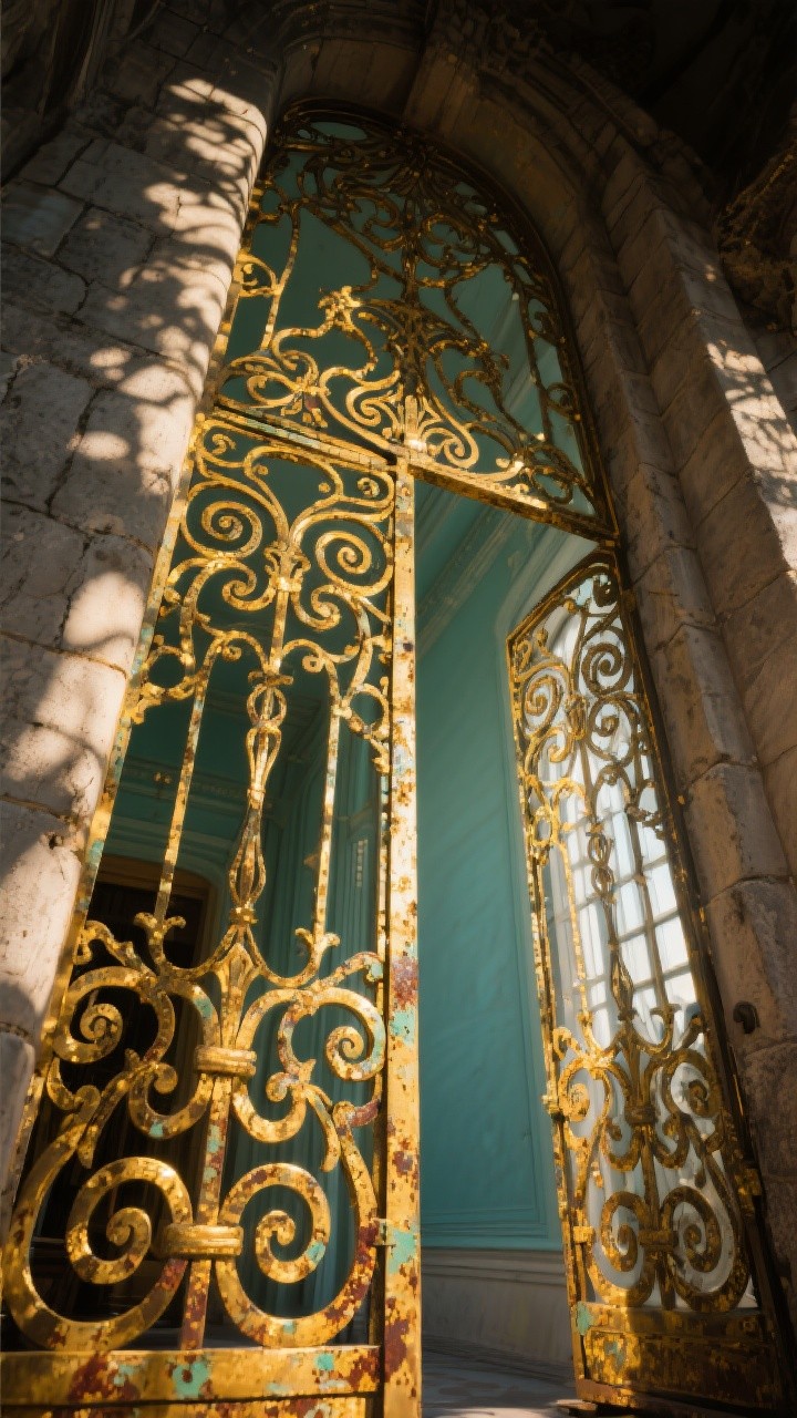 Free Gilded Filigree Doorway Image - Ornate, Filigree, Brass | Download ...