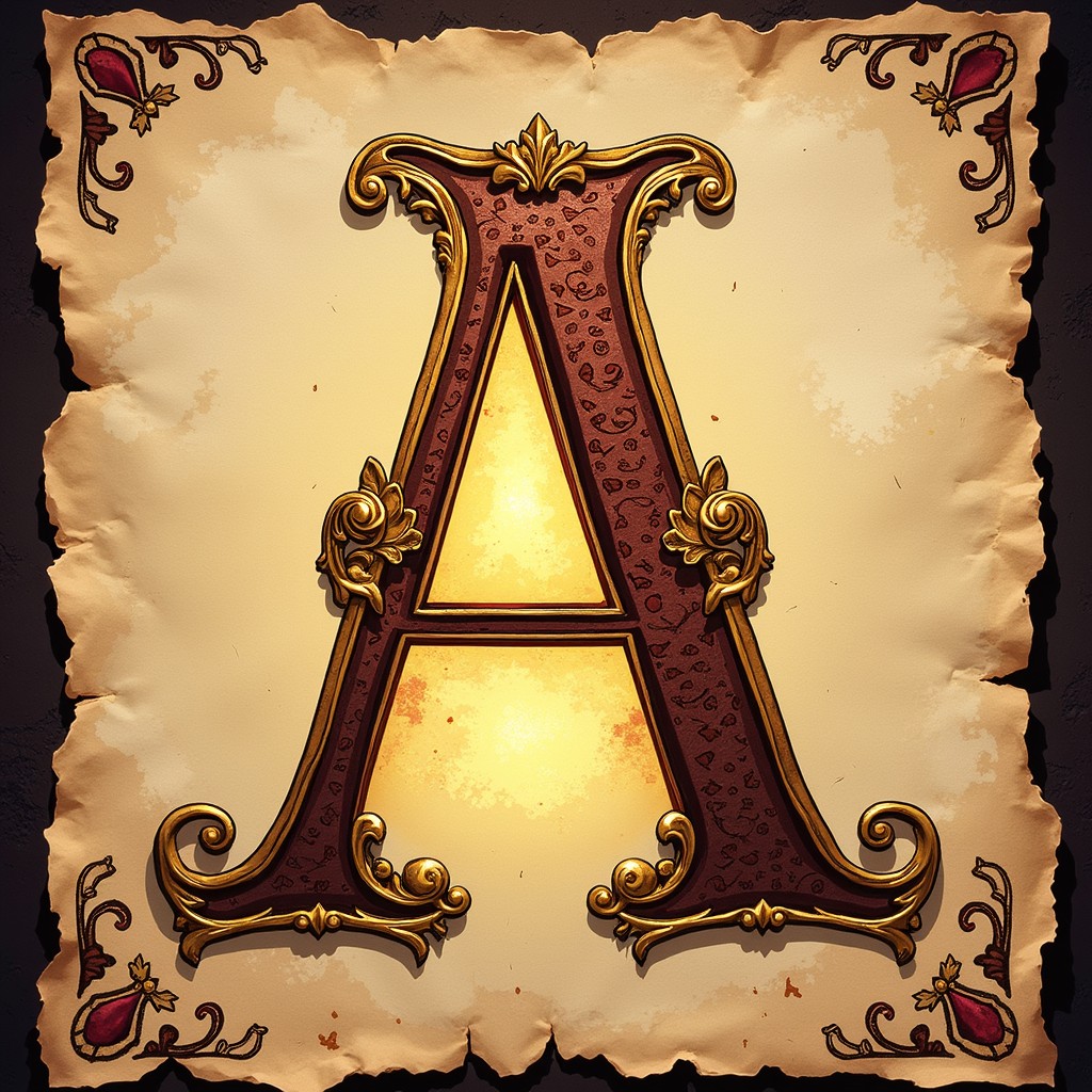 Free Illuminated Pixel Letter Image - Illuminated, Medieval, Letter ...