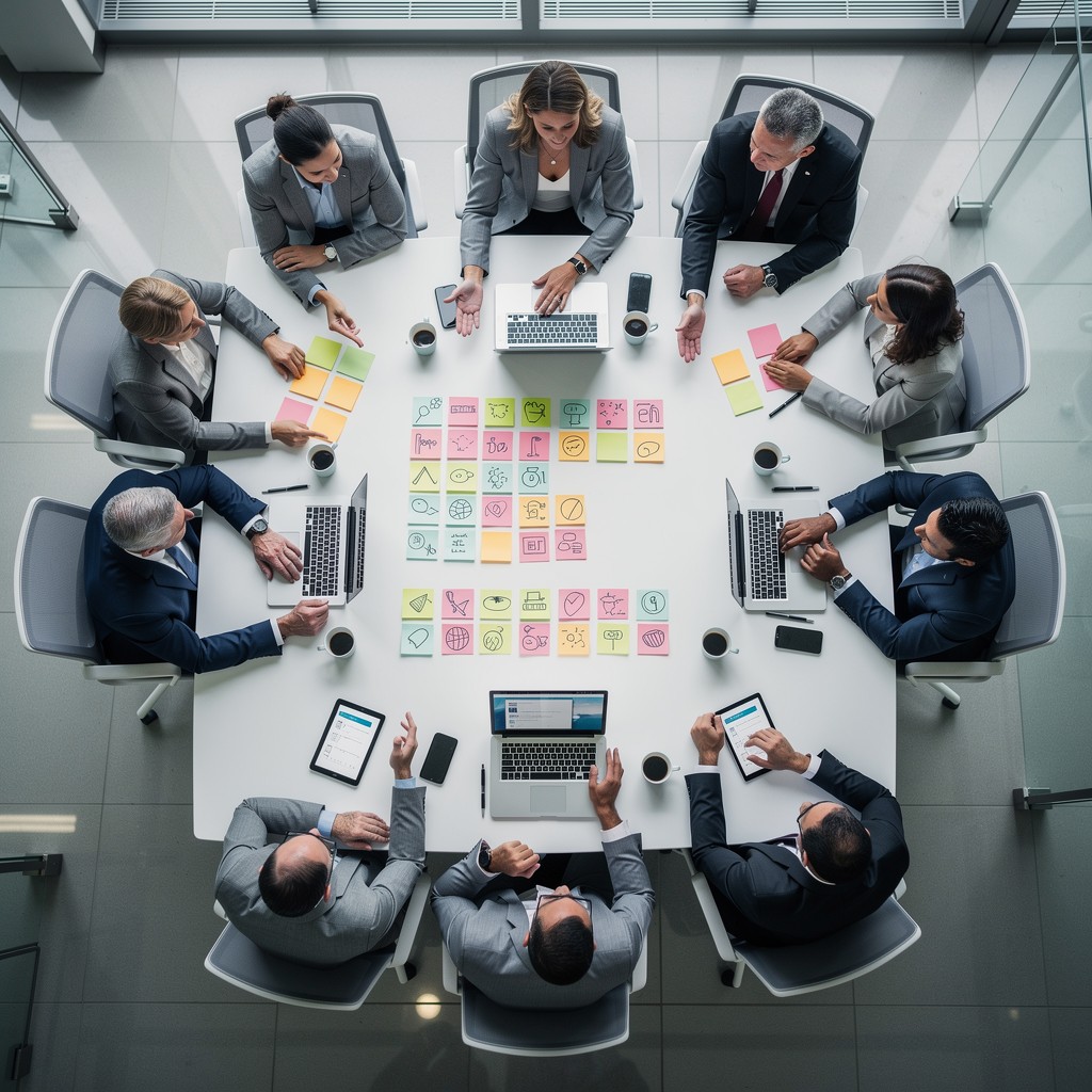 Free Team Brainstorming Session Image - Brainstorming, Teamwork ...