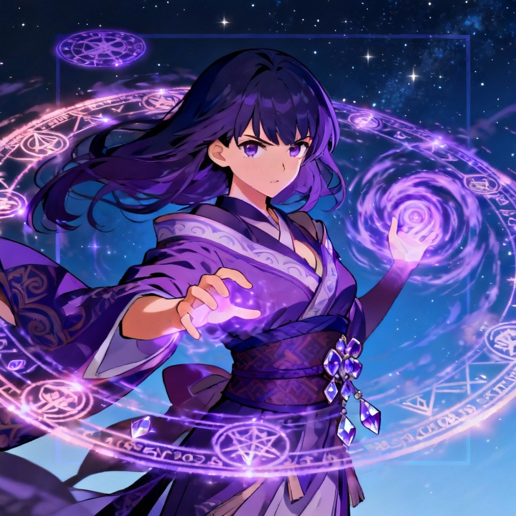 Free Purple Magic Unleashed Image - Anime, Manga, Magic | Download at ...