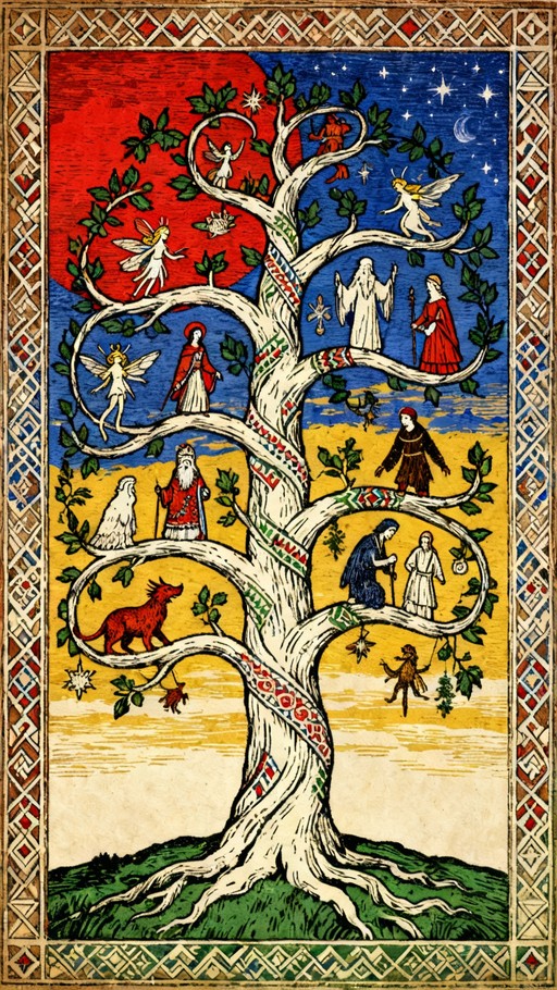 Magical Tree Names Free Mystical World Tree Image - Tree, Folkloric, Mystical | Download ...