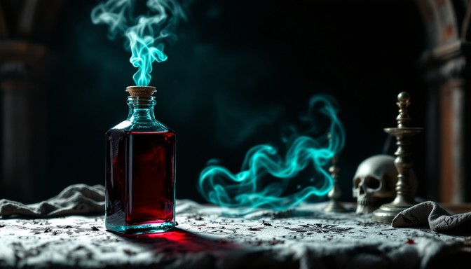 Potion Deep Free Mystic Potion Vapors Image - Potion, Gothic, Skull | Download at ...
