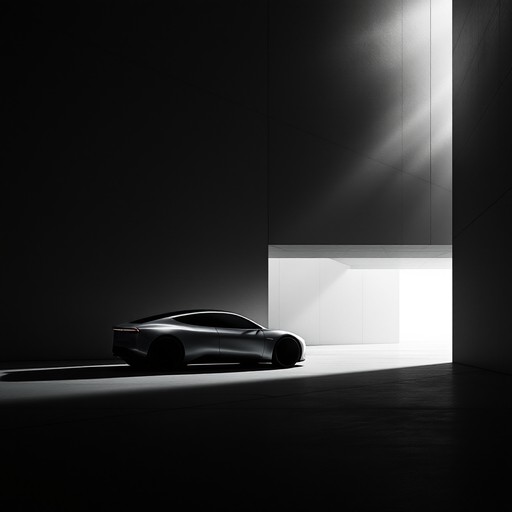Free Future Meets Shadow Image - Minimal, Monochrome, Automotive ...