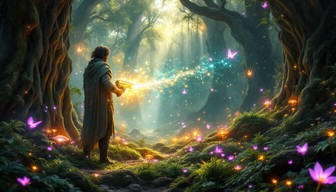 Free Enchanted Forest Warrior Image - Warrior, Forest, Fantasy ...