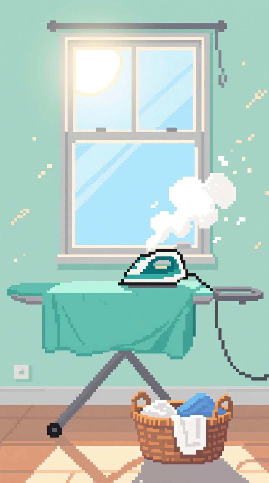 Pixel I Roning Free Morning Ironing Ritual Image - Pixel, Ironing, Domestic | Download ...