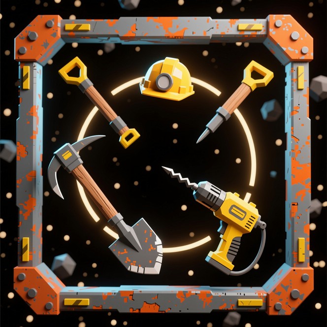 Free Mining Tools Collection Image - Mining, Hammers, Tools | Download ...