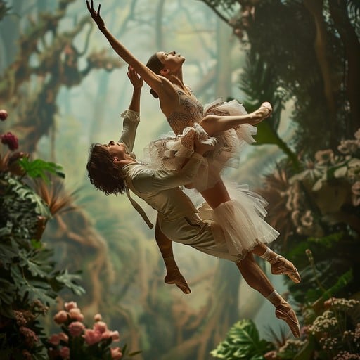 Free Enchanting Ballet Leap Image - Ballet, Dancers, Leap | Download at