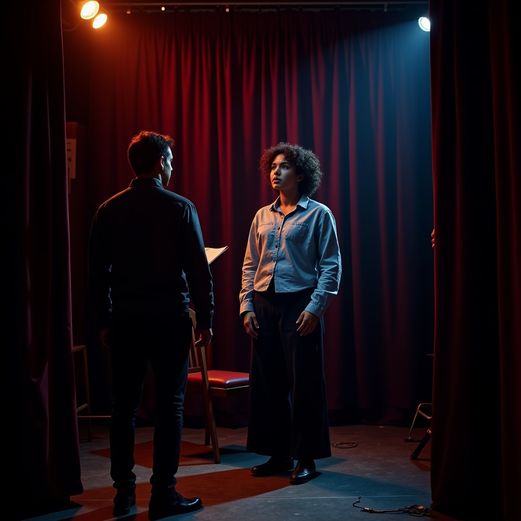 Free Dramatic stage conversation Image - Theater, Stage, Dramatic ...