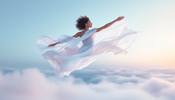 Transcending Floating Free Transcending Earthly Bounds Image - Ethereal, Floating, Clouds ...
