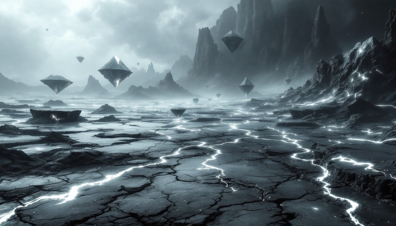 Free Alien Crystal Wasteland Image - Alien, Crystal, Landscape ...