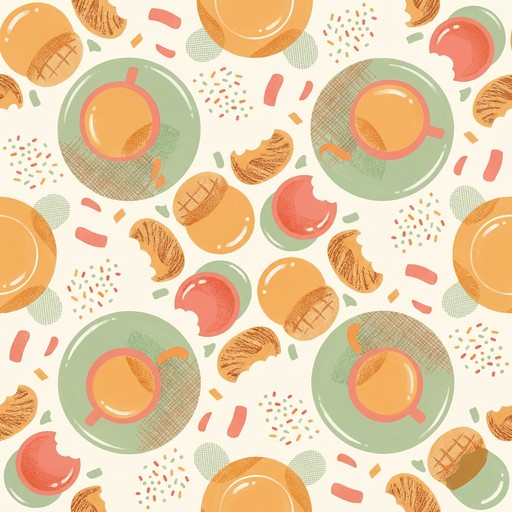 Free Joyful Dining Pattern Image - Pattern, Seamless, Geometric ...
