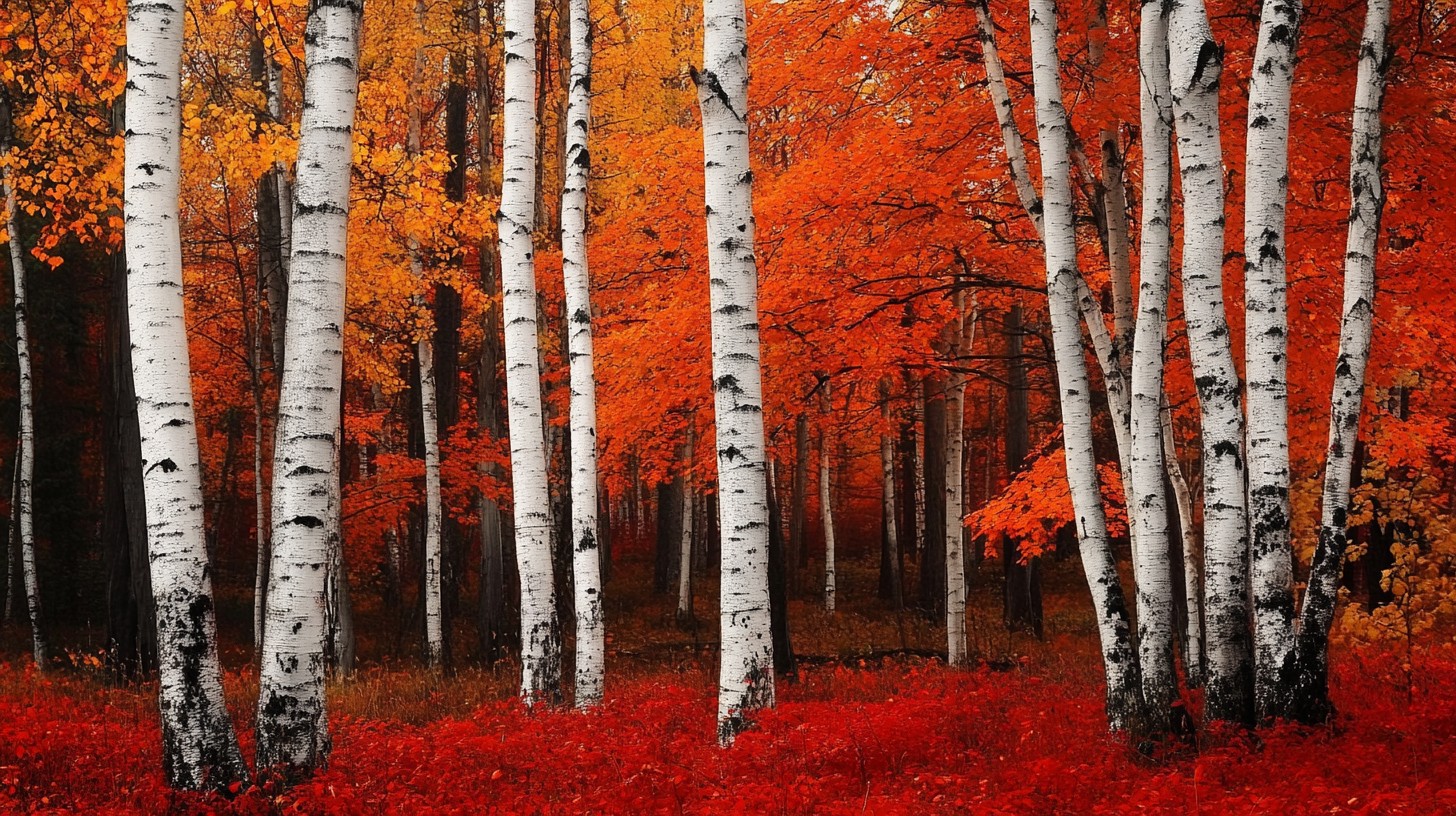 Free Autumn Birch Forest Image - Autumn, Forest, Birch | Download at ...