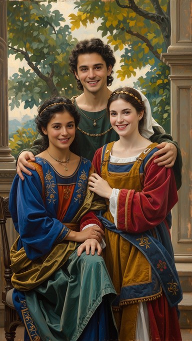 Free Classical Friendship Portrait Image - Friendship, Portrait ...