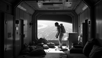 Free Solitude In Space Image - Astronaut, Spacecraft, Earth | Download ...