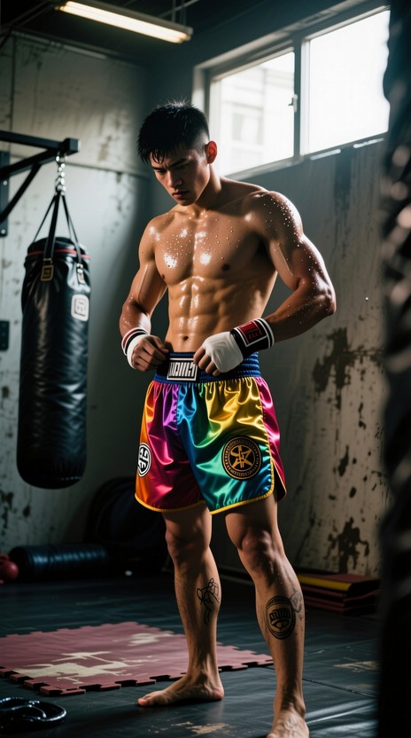 Free Fighter Prepares Battle Image - Kickboxer, Fighter, Training ...