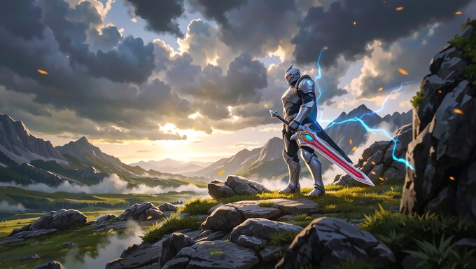 Free Warrior Awaits Battle Image - Warrior, Hero, Knight | Download at ...