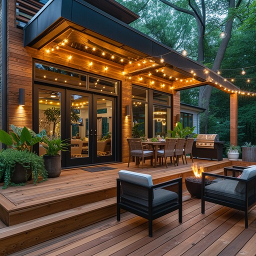 Free Twilight Patio Dreams Image - Patio, Lights, Dusk | Download at ...