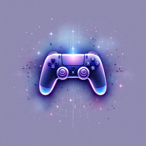 Free Digital Gaming Art Image - Gaming, Controller, Purple | Download ...