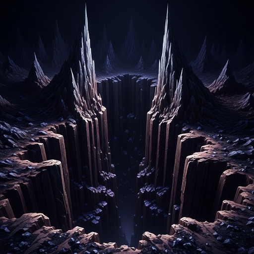 Purple Rocks Chasm Free Crimson Cathedral Eruption Image - Volcano, Gothic, Eruption ...