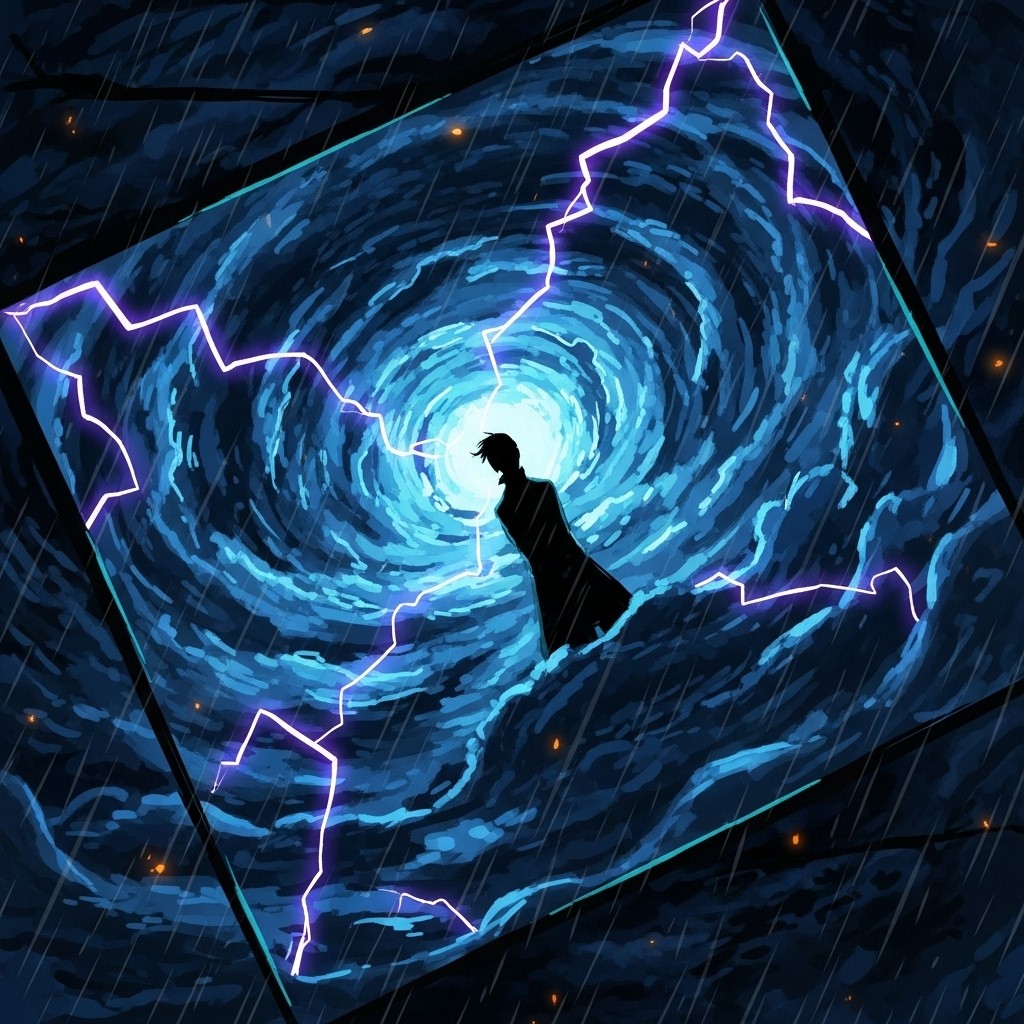 Free Storm Portal Silhouette Image - Anime, Storm, Vortex | Download at ...