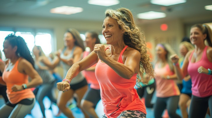 Free Energetic Fitness Class Image - Fitness, Woman, Energetic ...