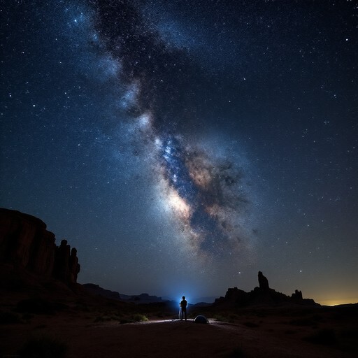 Desert Nightscape Free Stargazing Desert Night Image - Milkyway, Astrophotography ...