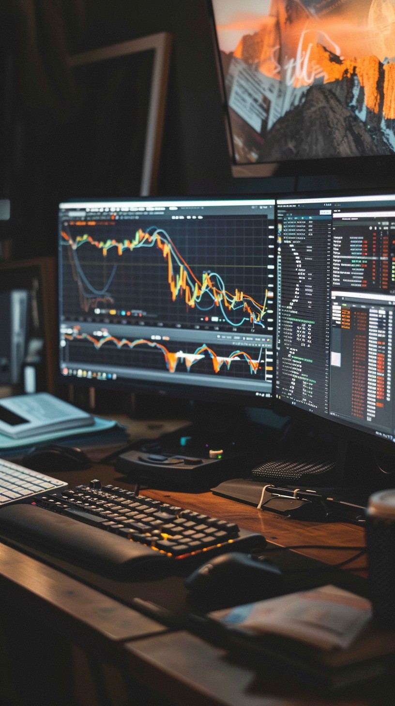 Trading Inage Free Stock Trading Setup Image - Stock, Trading, Monitors | Download at ...