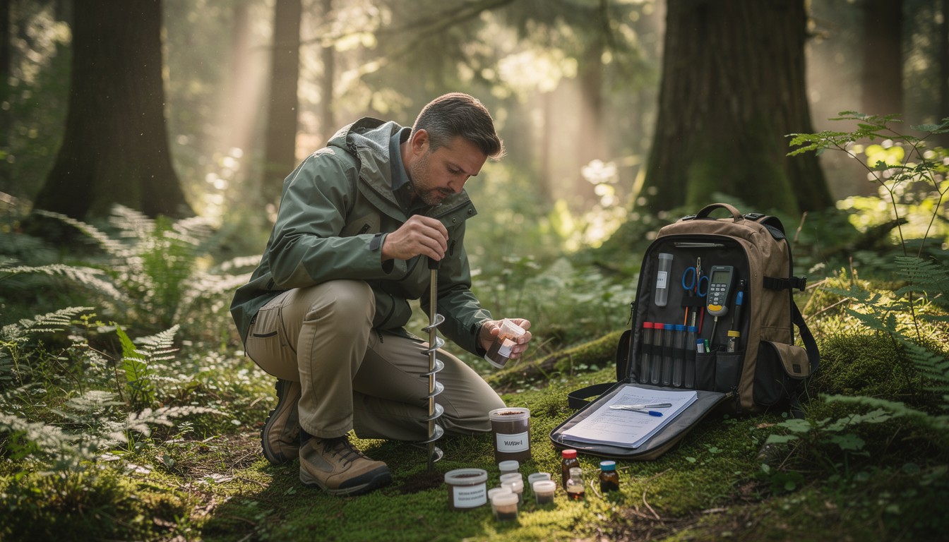 Free Forest Soil Testing Image - Environmental, Engineer, Scientist ...
