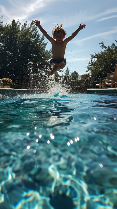 Free Joyful Pool Jump Image - Summer, Swimming, Pool | Download at ...